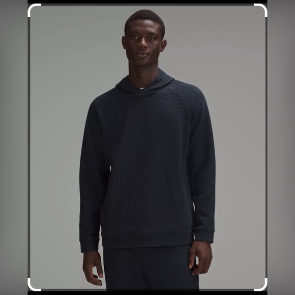 NWT!! Men’s Lululemon Textured Double Knit Hoodie - Picture 2 of 7